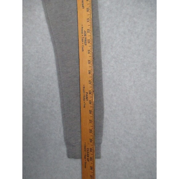 Abercrombie and Fitch Hoodie Large Gray Pocket Pullover Sweatshirt Spell Out - Picture 11 of 13